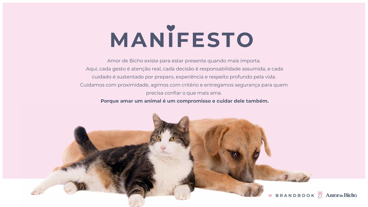Manifesto Amor de Bicho